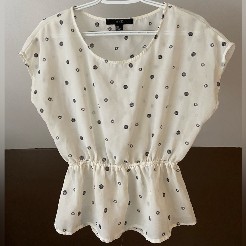 forever 21 sheer top